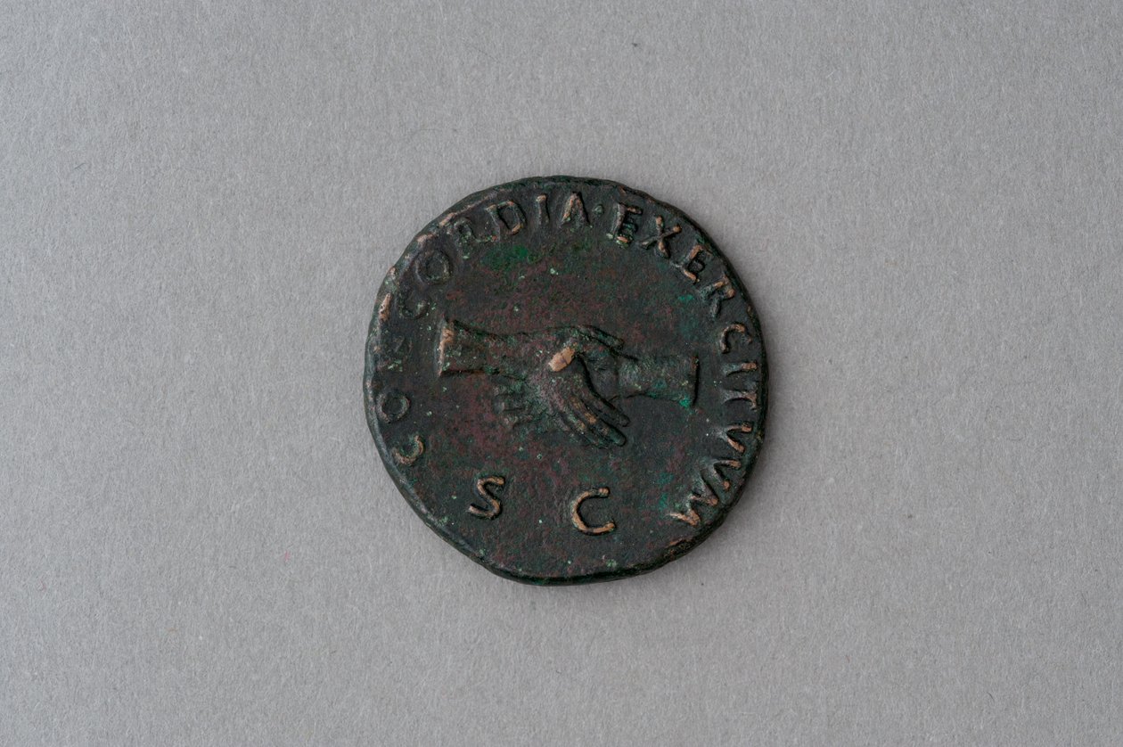 Nervan kolikko (pronssi) tekijältä Roman