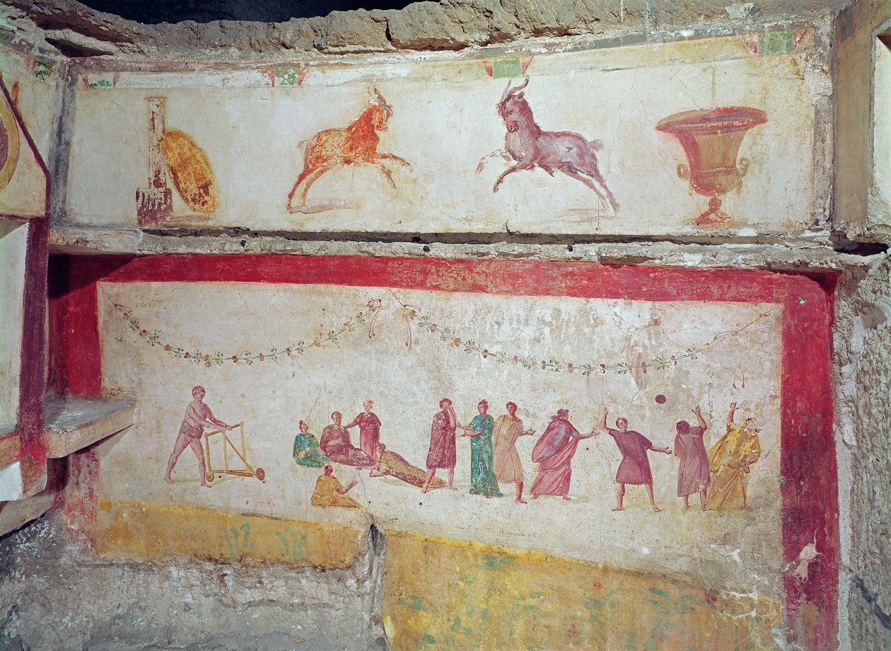 Lasten pelit (seinämaalaus) tekijältä Roman