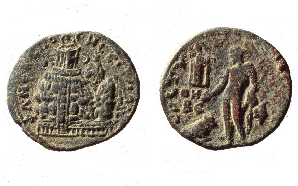 Macrinuksen kolikot, 217 (metalli) tekijältä Roman