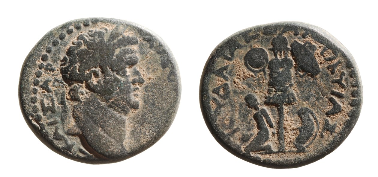 Judea Capta, Titus kolikko (metalli) tekijältä Roman