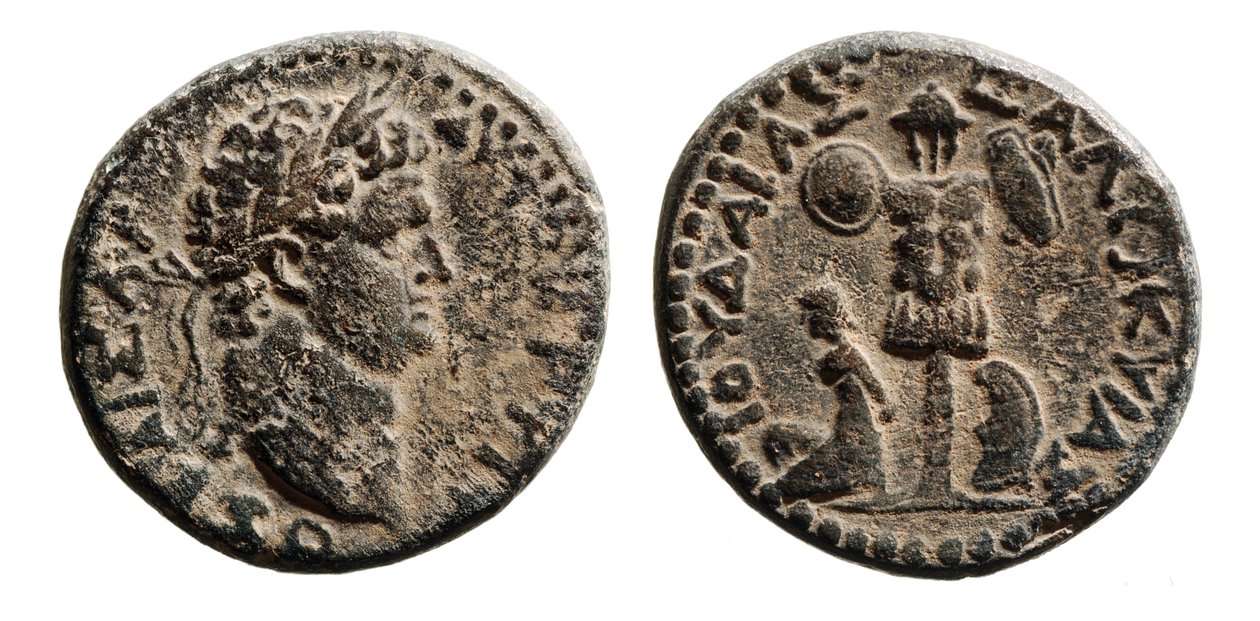 Judea Capta, Titus kolikko (metalli) tekijältä Roman