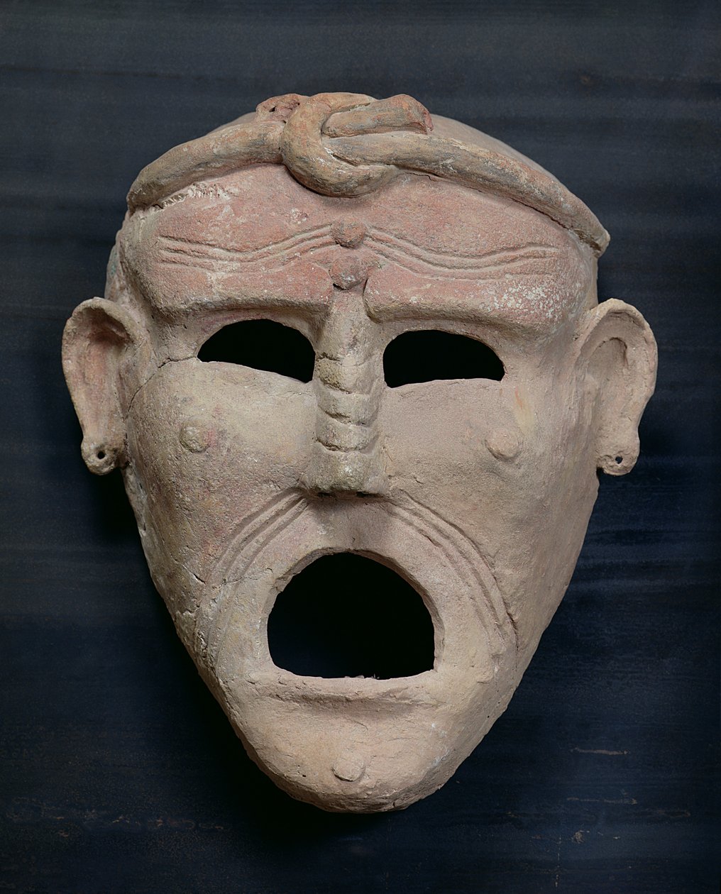 Punic charm mask, 3.-2. vuosisadalla eKr. (terrakotta) tekijältä Roman