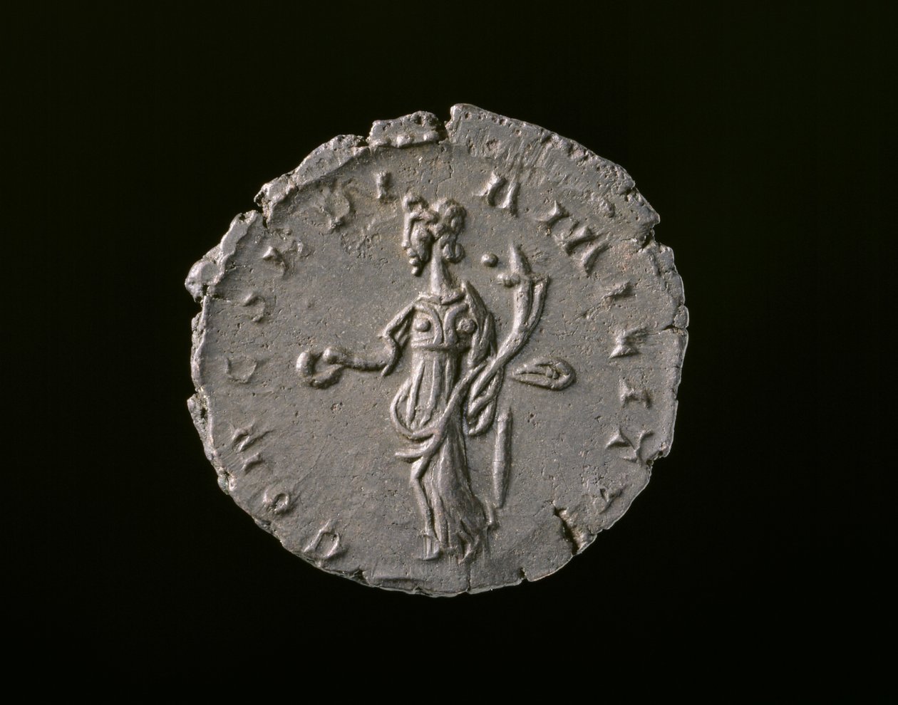 Rooman keisarillinen kolikko Colonia Claudia Ara Agrippinensiumilta, 271 jKr (poistettu hopea) tekijältä Roman