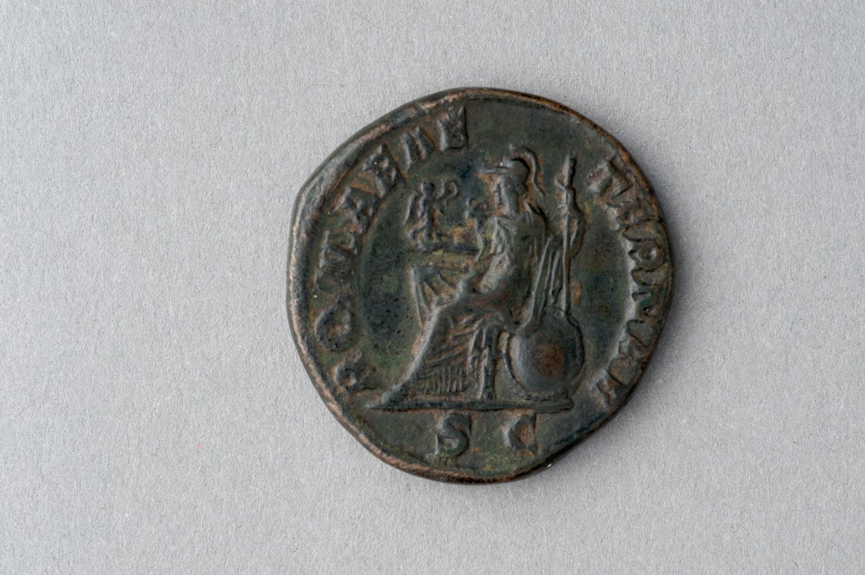Sestertius of Severus Alexander (pronssi) tekijältä Roman