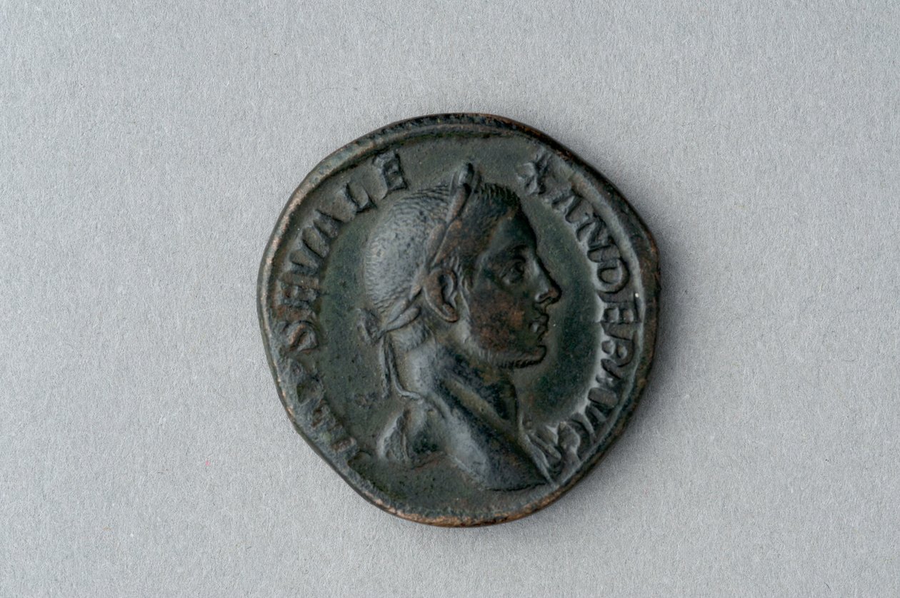 Sestertius of Severus Alexander (pronssi) tekijältä Roman