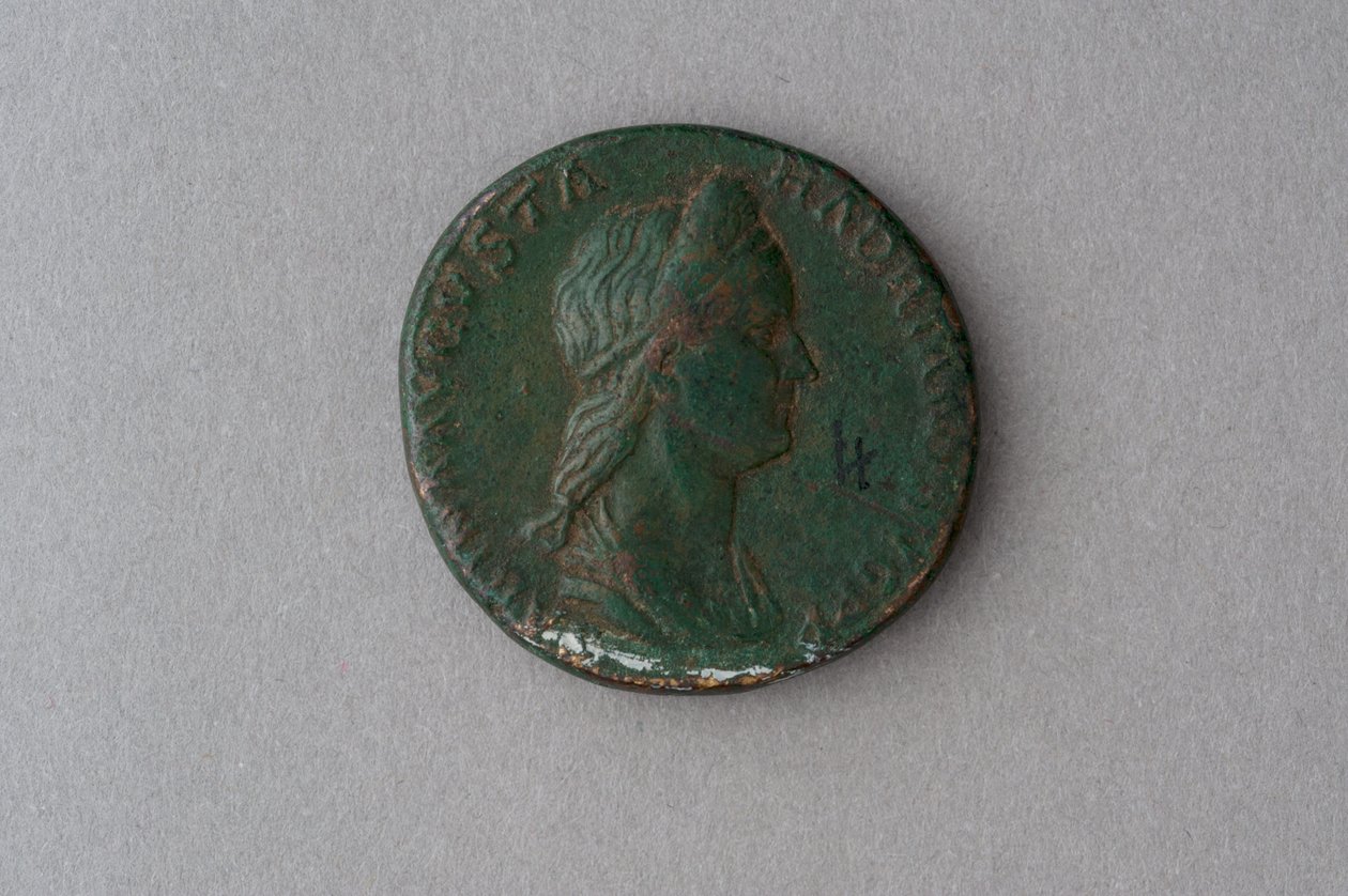 Sestertius of Vibia Sabina (pronssi) tekijältä Roman