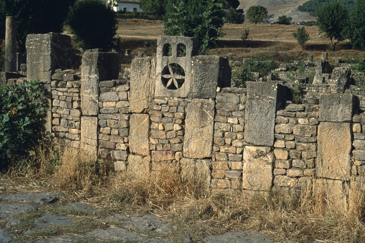 Wall, korkea keisarillinen aika (27 eKr.-395 jKr) (katso yksityiskohta 267047) tekijältä Roman Imperial Period