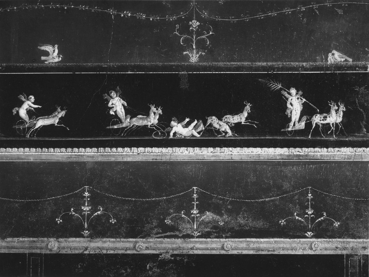 Koristeltu friisi putti-ajo bigae tekijältä Roman Roman