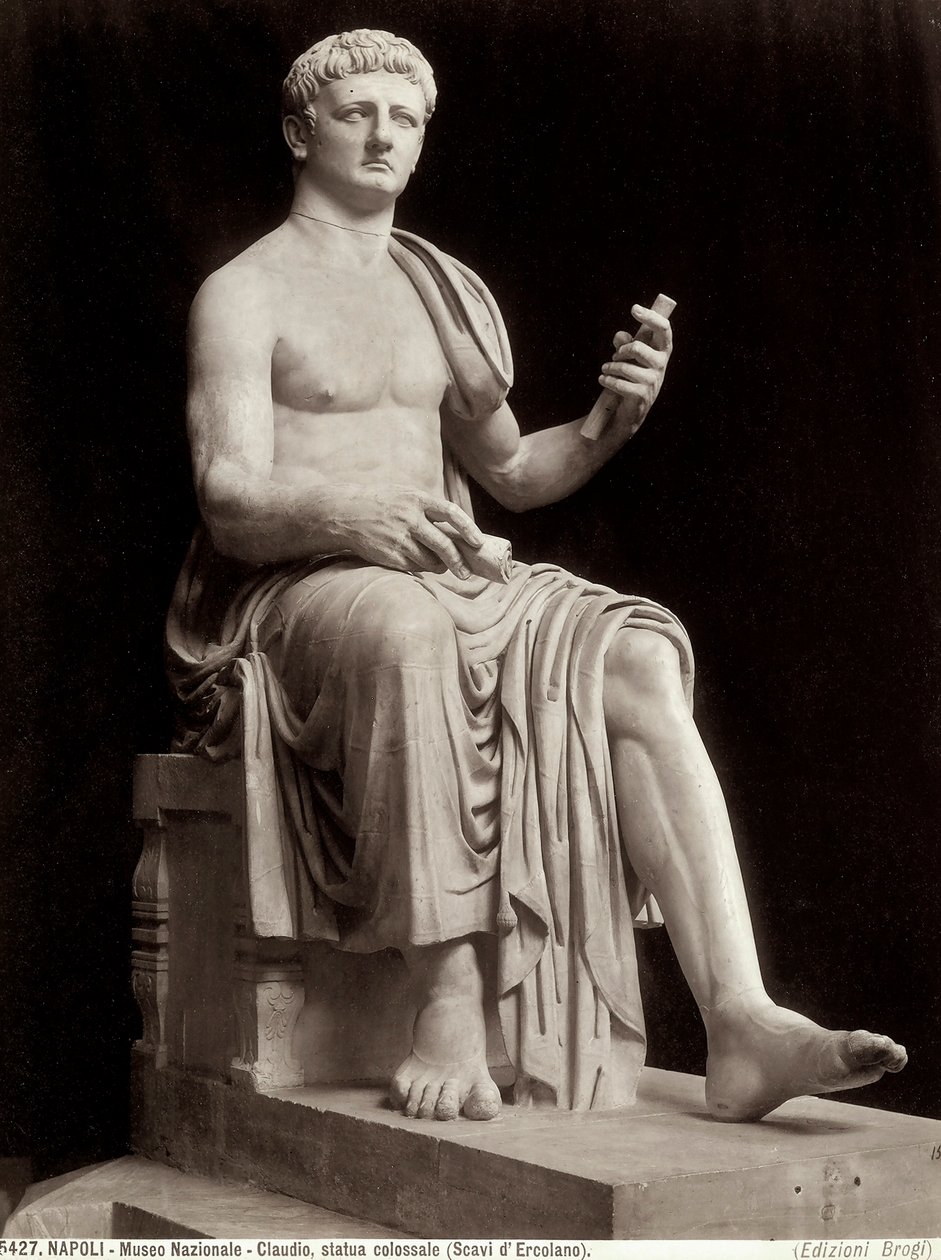 Keisari Claudius (marmori) tekijältä Roman