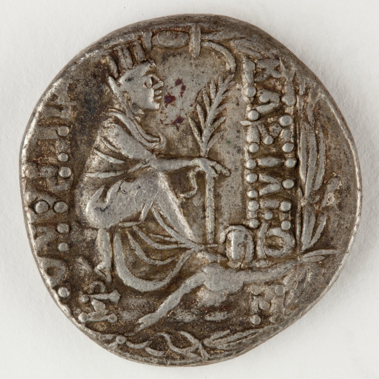 Armenian Tigranes II, kääntöpuoli, 83-69 eKr. (hopea) tekijältä Roman