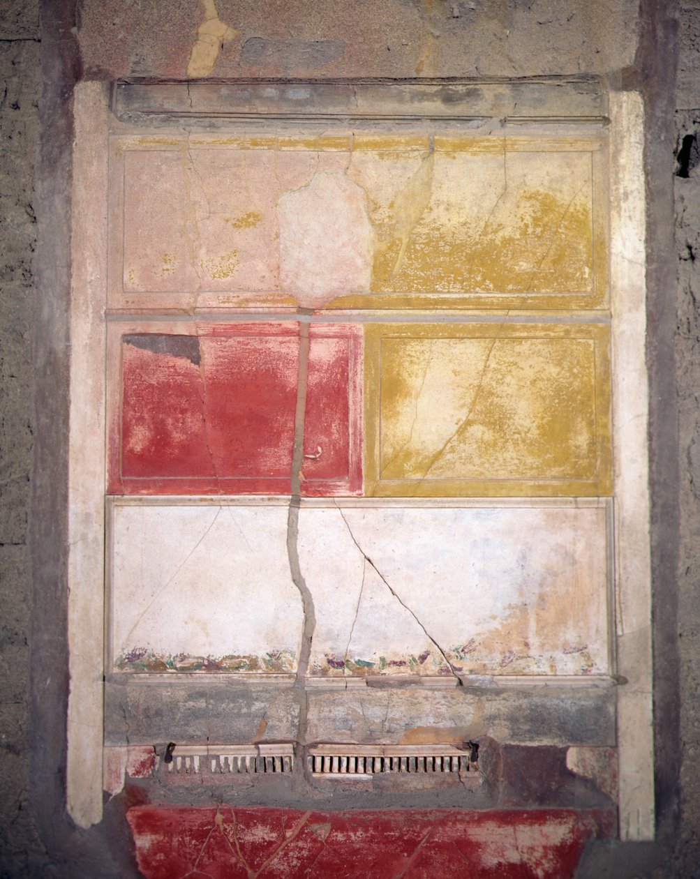 Seinäkoristelu, Pompei, Italia (fresco) tekijältä Roman