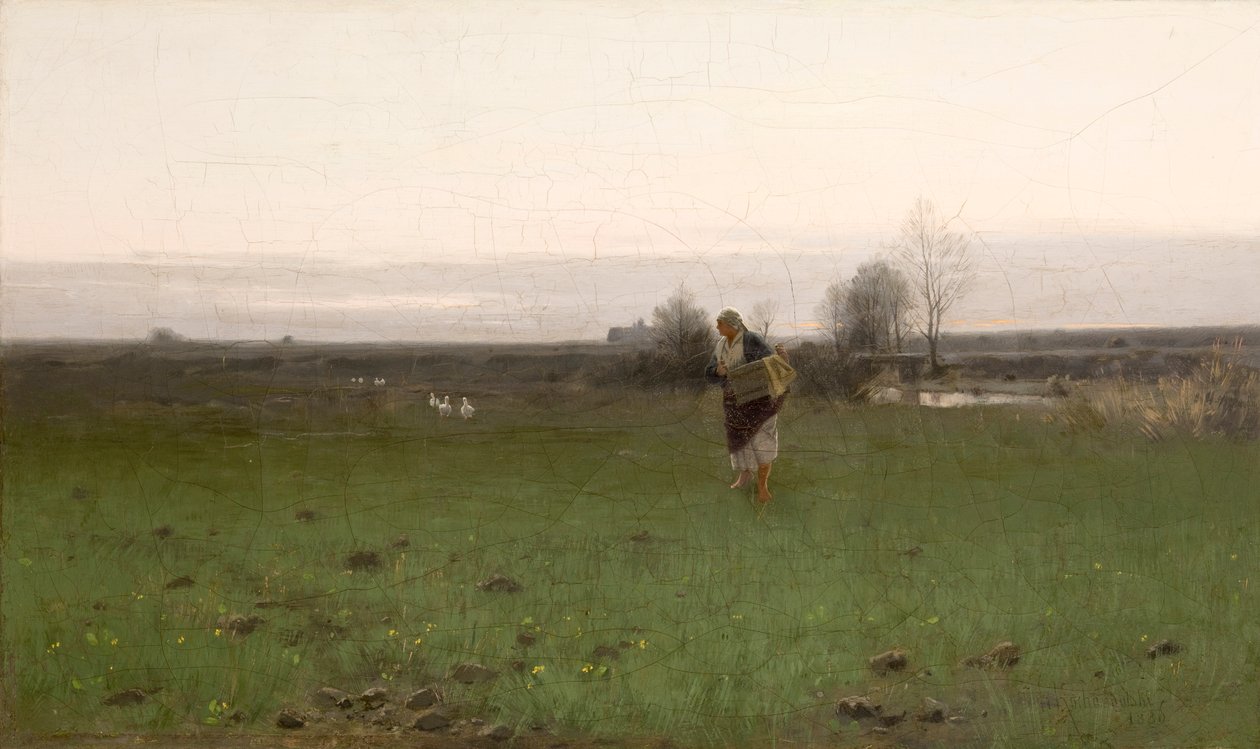 Maisema Krakovan läheisyydessä tekijältä Roman Kochanowski