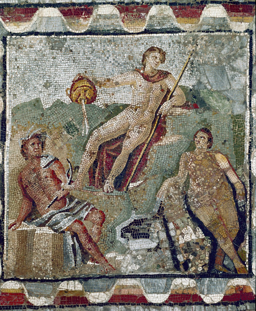 Vesijumalat (mosaiikki) tekijältä Roman Roman
