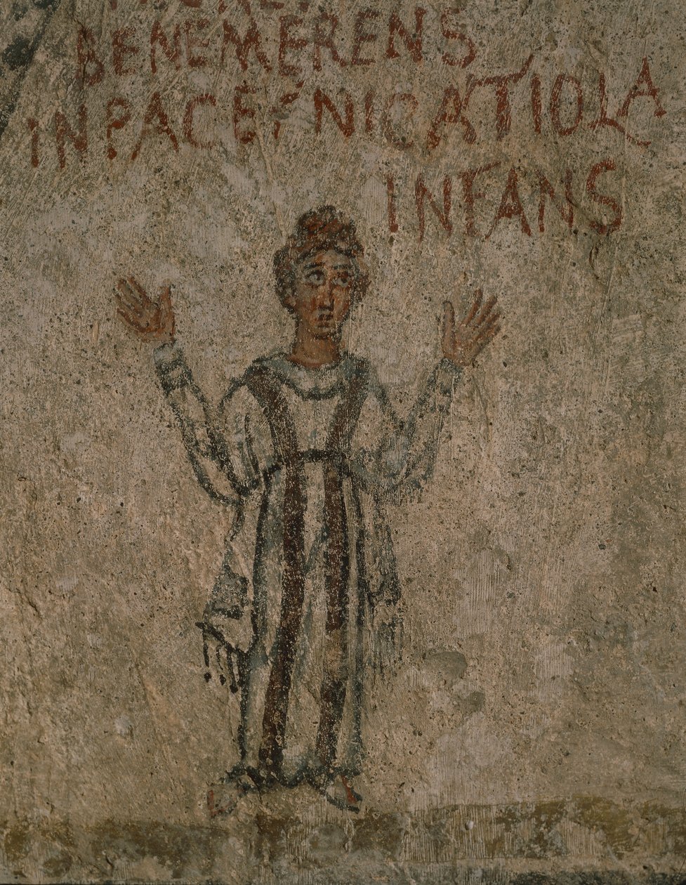 Kuollut lapsi Nicatoila (fresko) tekijältä Roman Roman