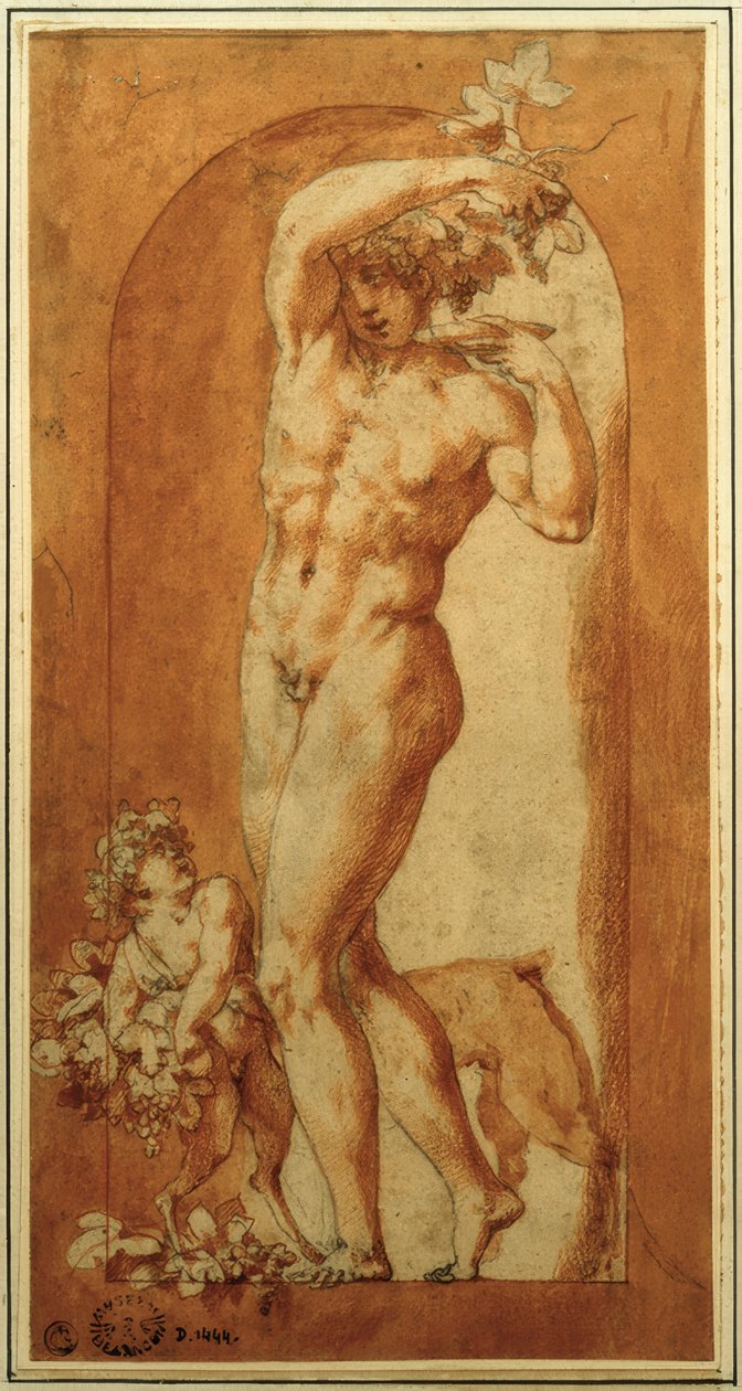 Bacchus markkinarakossa tekijältä Rosso Fiorentino