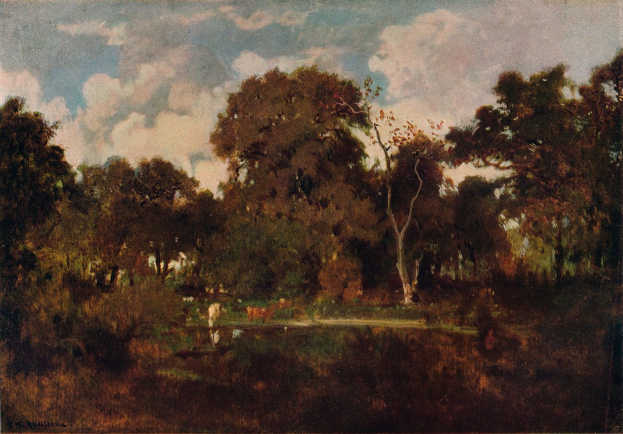 Fontainebleaun metsä, 1906-7. tekijältä Rousseau