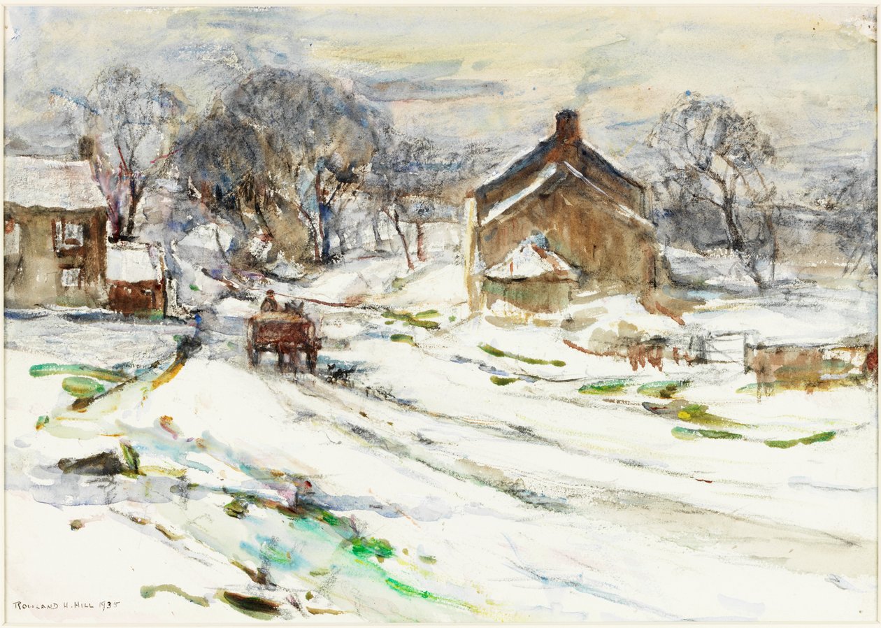 Ellerby - Talvi tekijältä Rowland Henry Hill