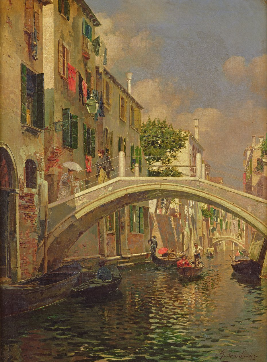 Ponte Ognissanti, San Trovaso, Venetsia tekijältä Rubens Santoro