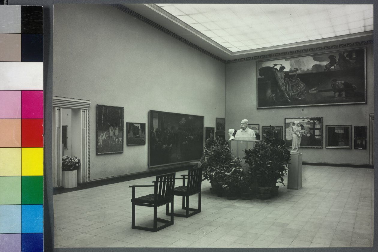 Kansainvälinen taidenäyttely Rooma 1911. Itävallan paviljonki tekijältä Rudolf Jettmar