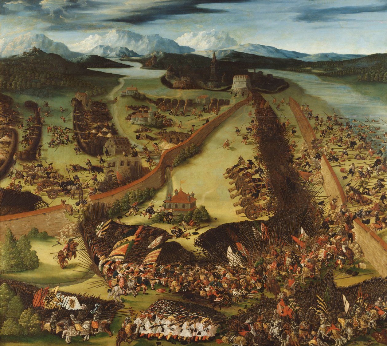 Pavian taistelu, 1529. tekijältä Rupert Heller