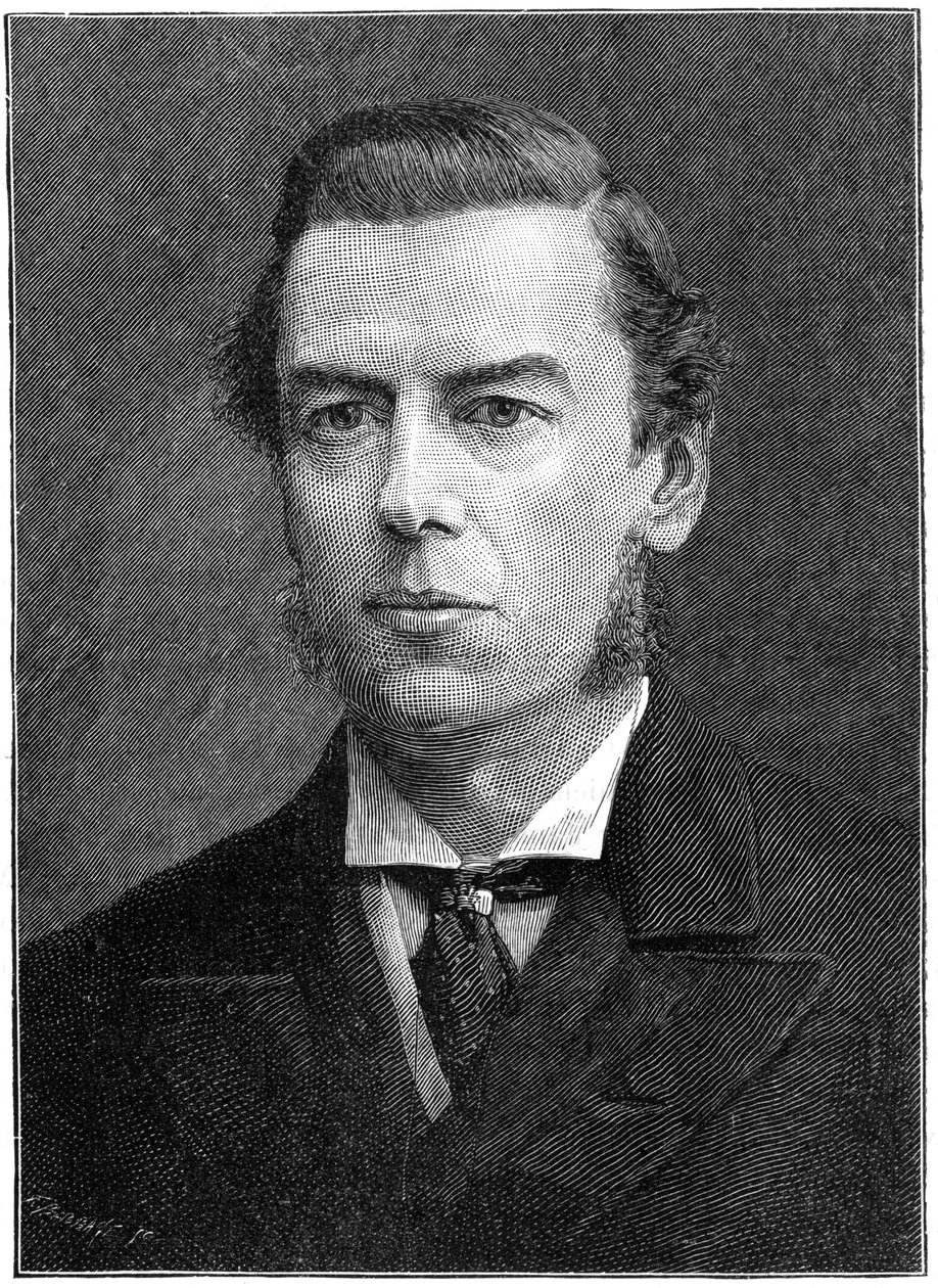 Joseph Chamberlain, brittiläinen liberaalipoliitikko, 1900. tekijältä Russell and Sons
