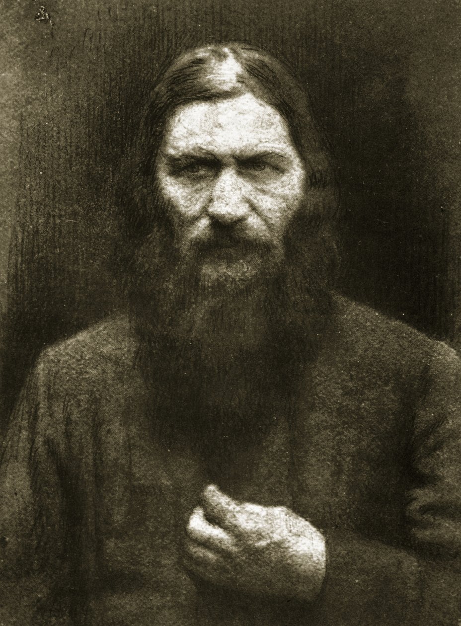 Aavemainen Rasputin (seepiakuva) tekijältä Russian Photographer