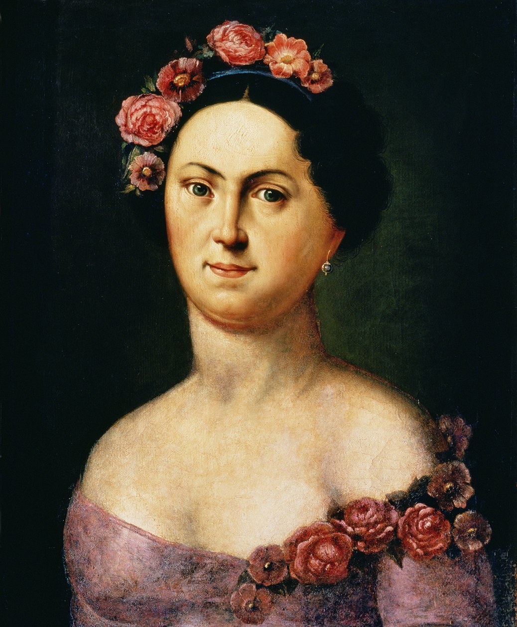 Avdotia Istominan muotokuva, 1830-luku tekijältä Russian School