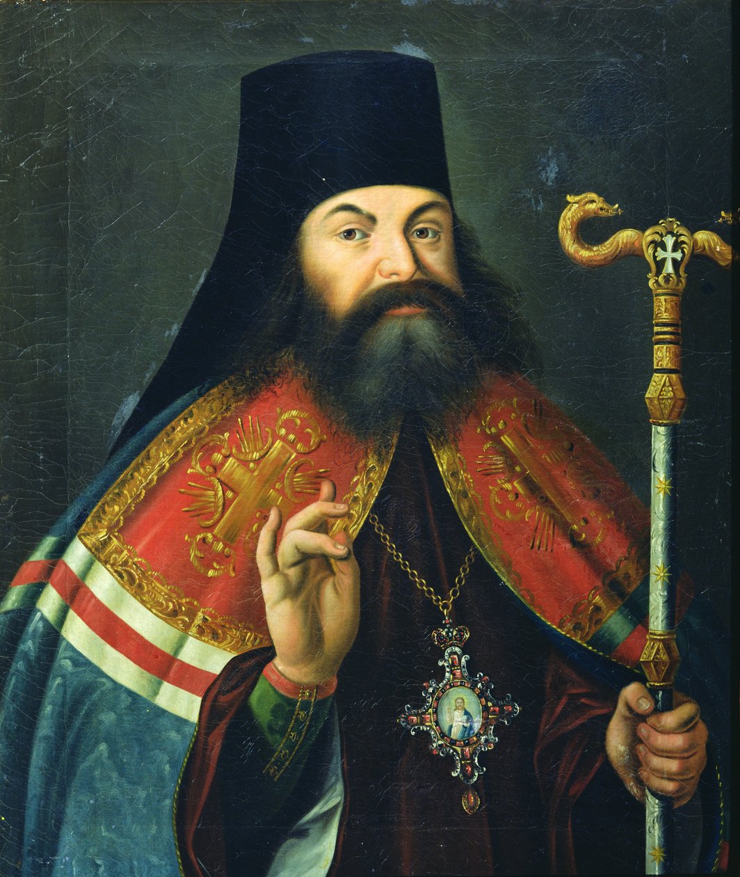 Theofan Prokopovichin (1681-1736) muotokuva tekijältä Russian School