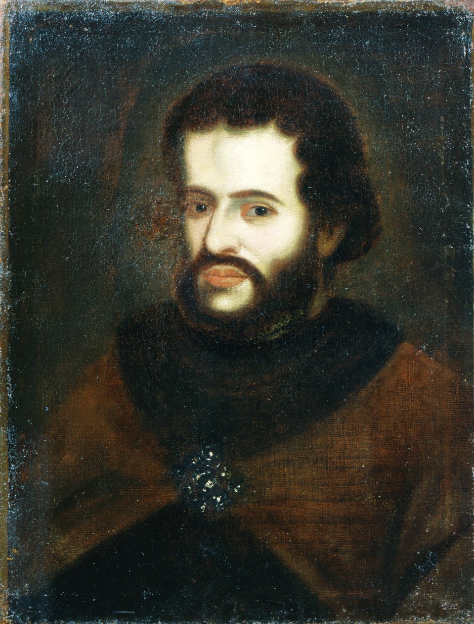 Muotokuva tsaari Ivan V Aleksejevitšistä (1666-96) tekijältä Russian School