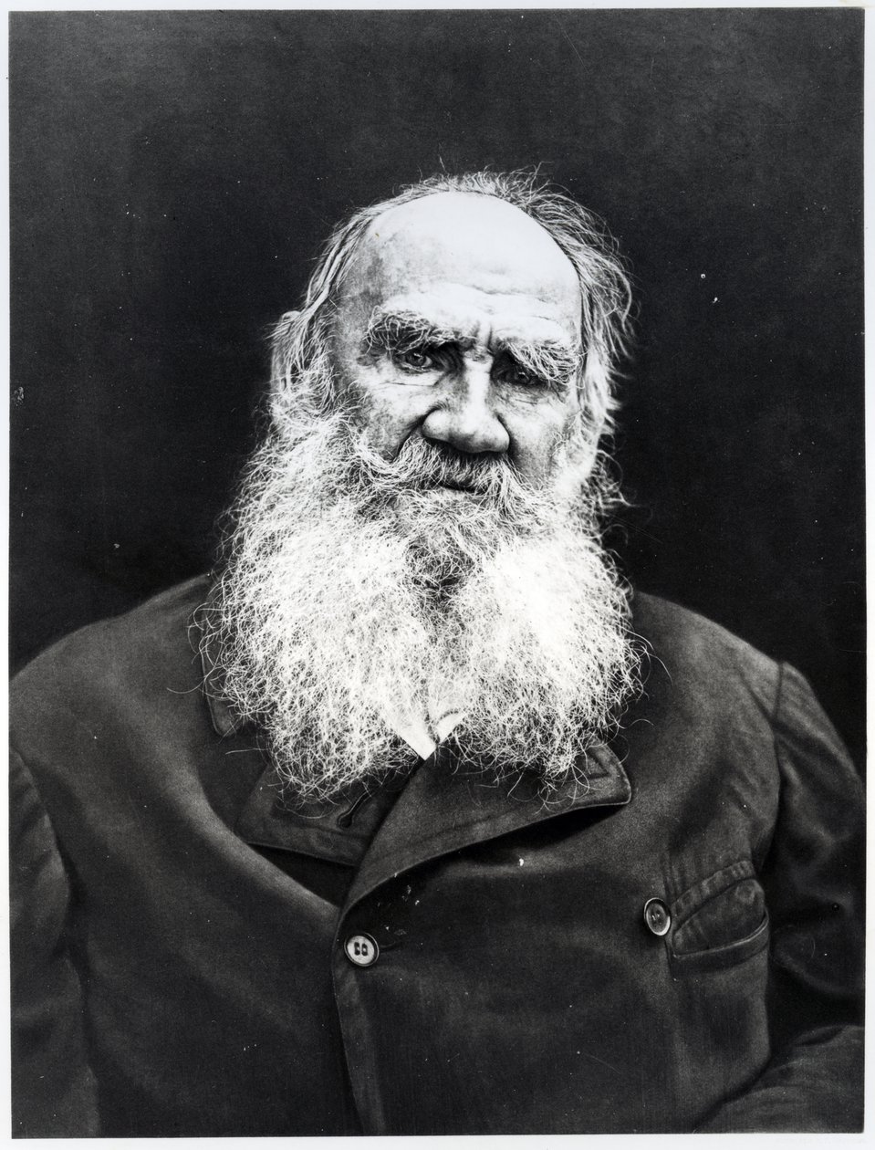 Leo Tolstoi (s/w-kuva) tekijältä Russian Photographer