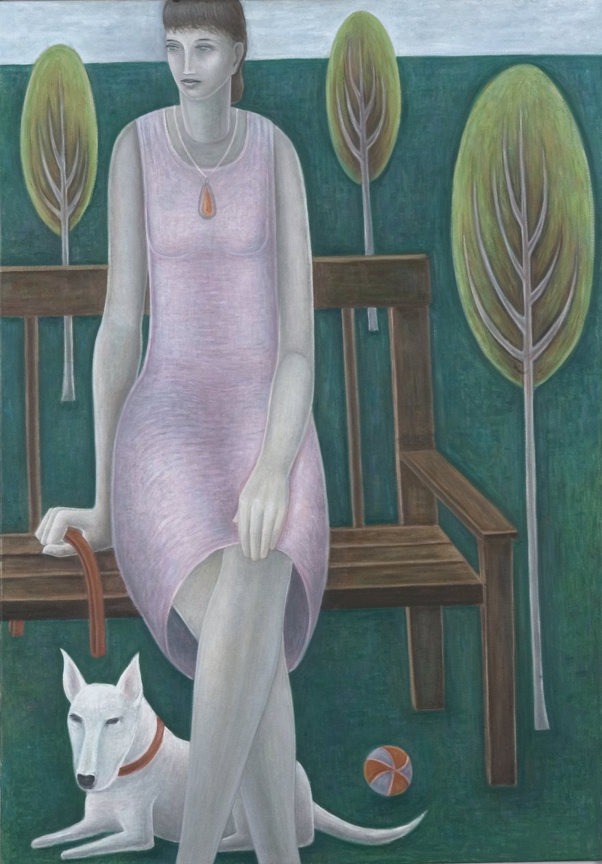 Nainen puistossa, 2006 tekijältä Ruth Addinall