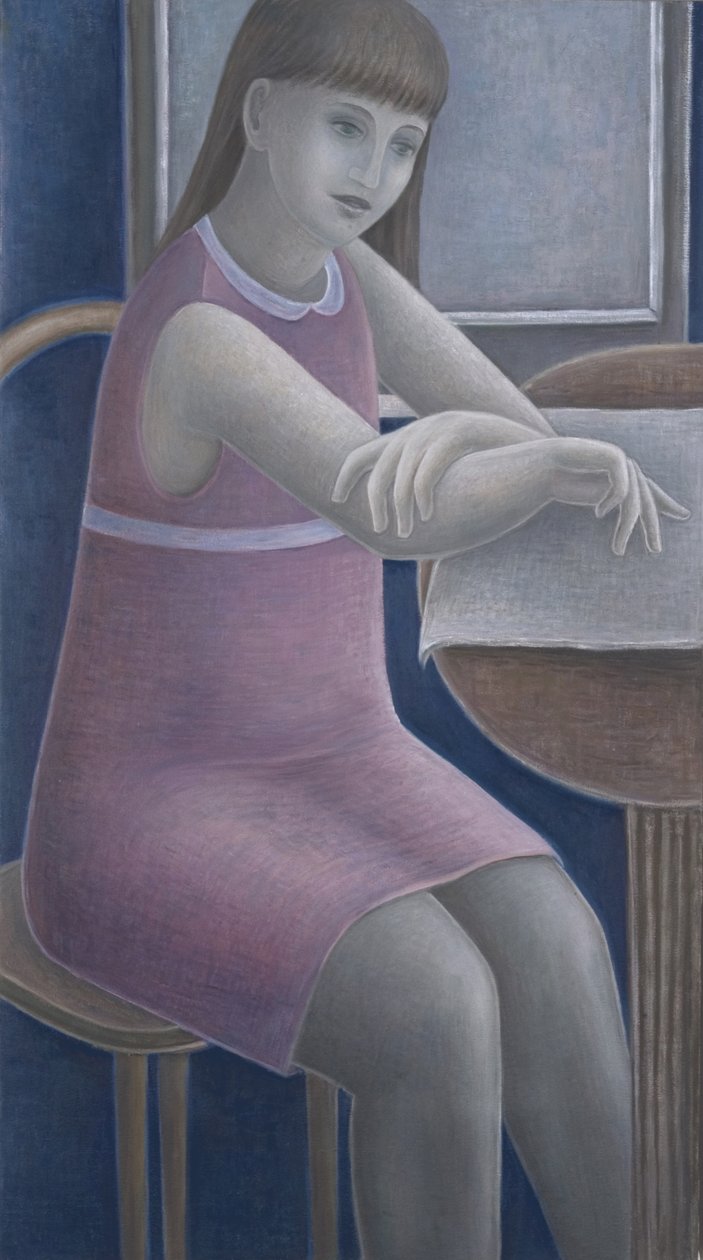 Nuori tyttö lukemassa, 2008 tekijältä Ruth Addinall
