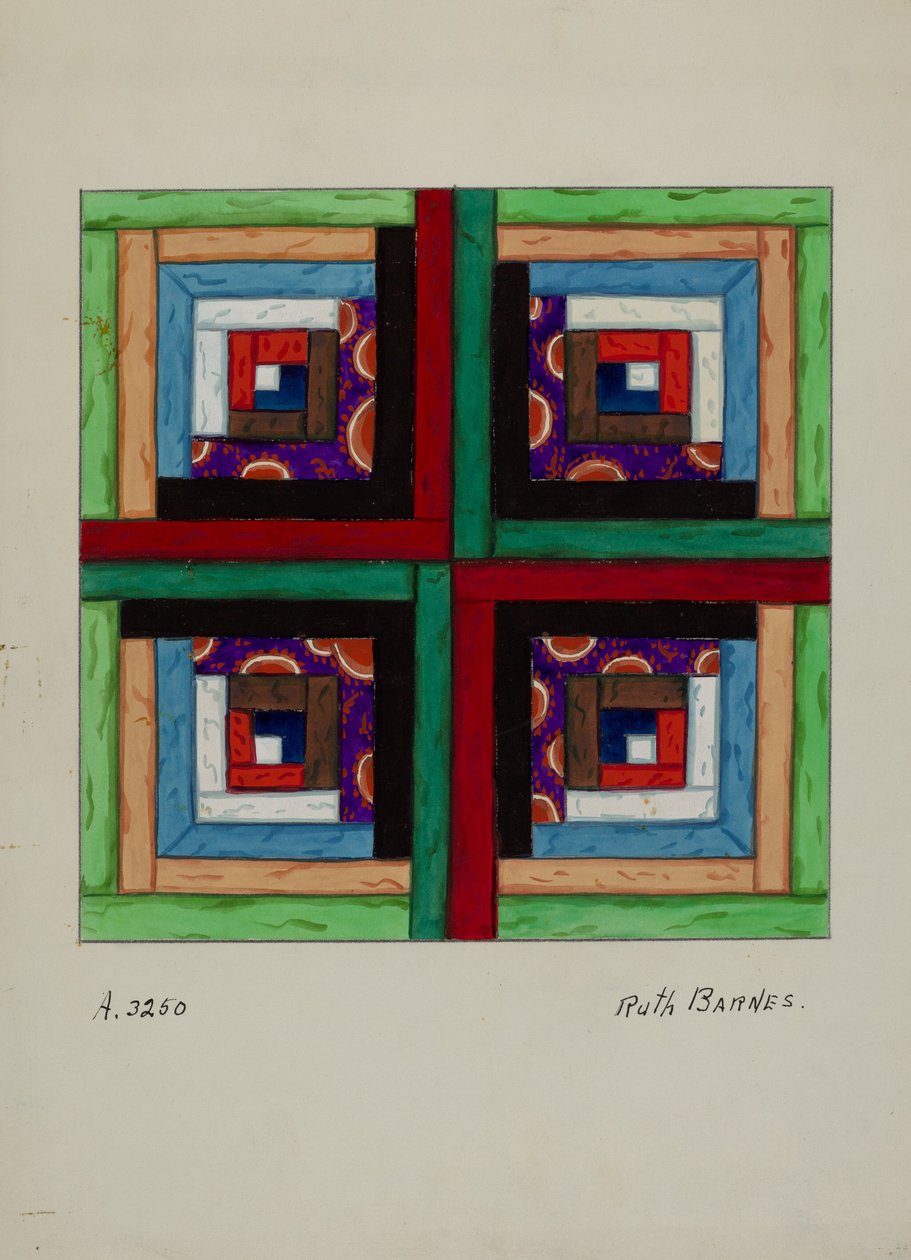 Peitto, c. 1936. tekijältä Ruth M Barnes
