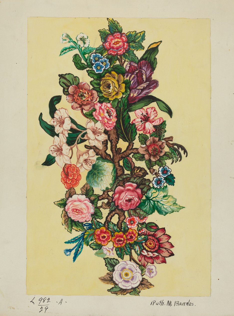 Edredó, c. 1936. finlandès tekijältä Ruth M Barnes