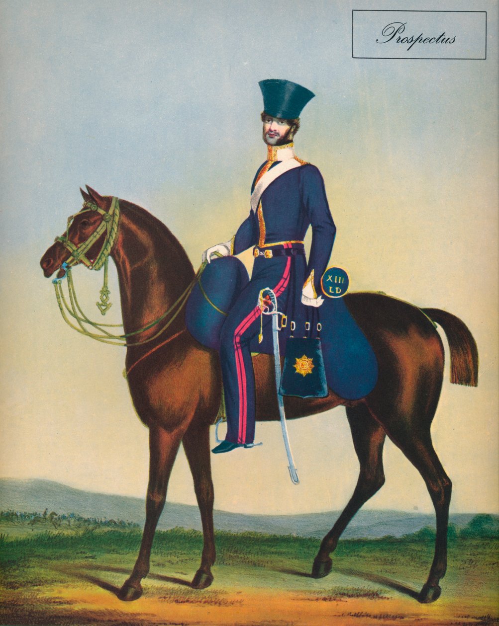 "13th Light Dragons", 1830 tekijältä S Eschauzier
