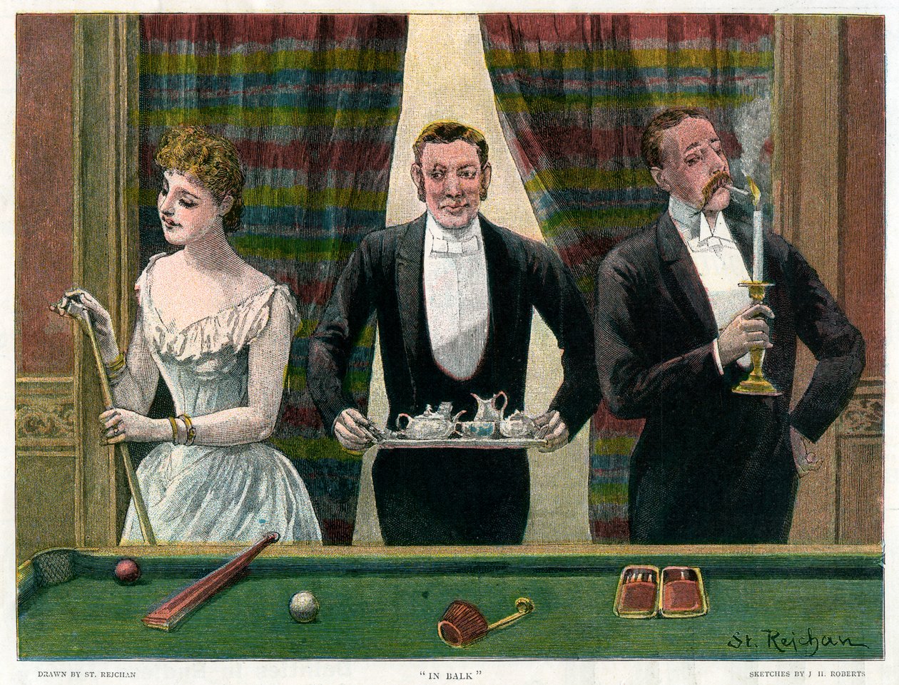 "In Balk", 1890 tekijältä S Rejchan
