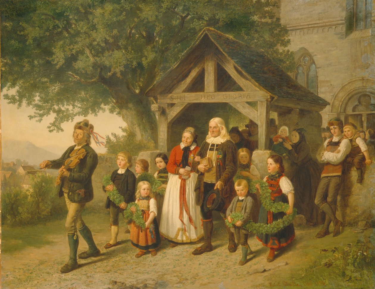 Kultaiset häät, 1857 tekijältä Salentin
