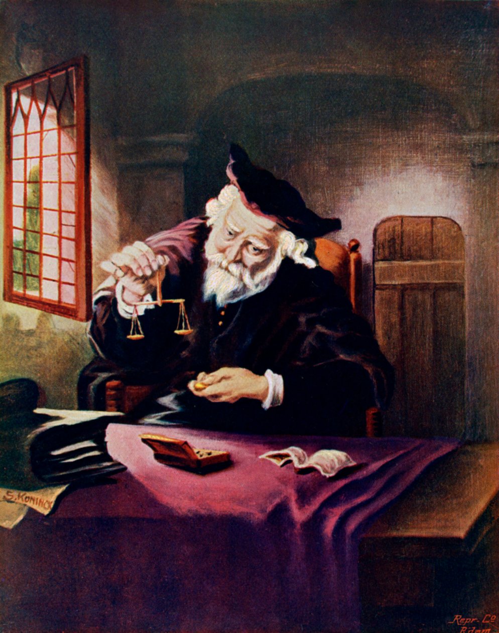 Kultavaaka, 1908-1909. tekijältä Salomon Koninck