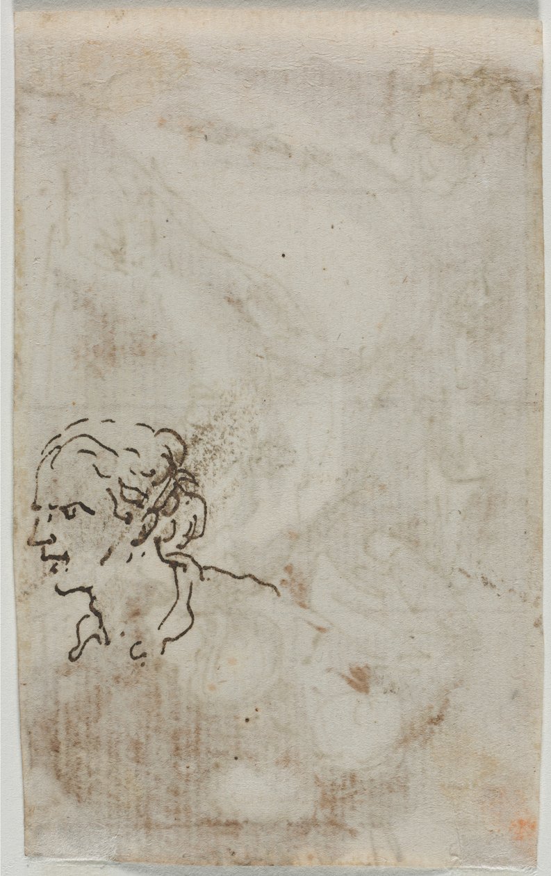 Figuuritutkimukset (käänteinen) tekijältä Salvator Rosa