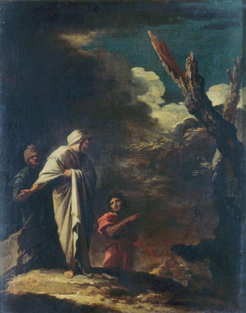 Maisema hahmoilla tekijältä Salvator Rosa