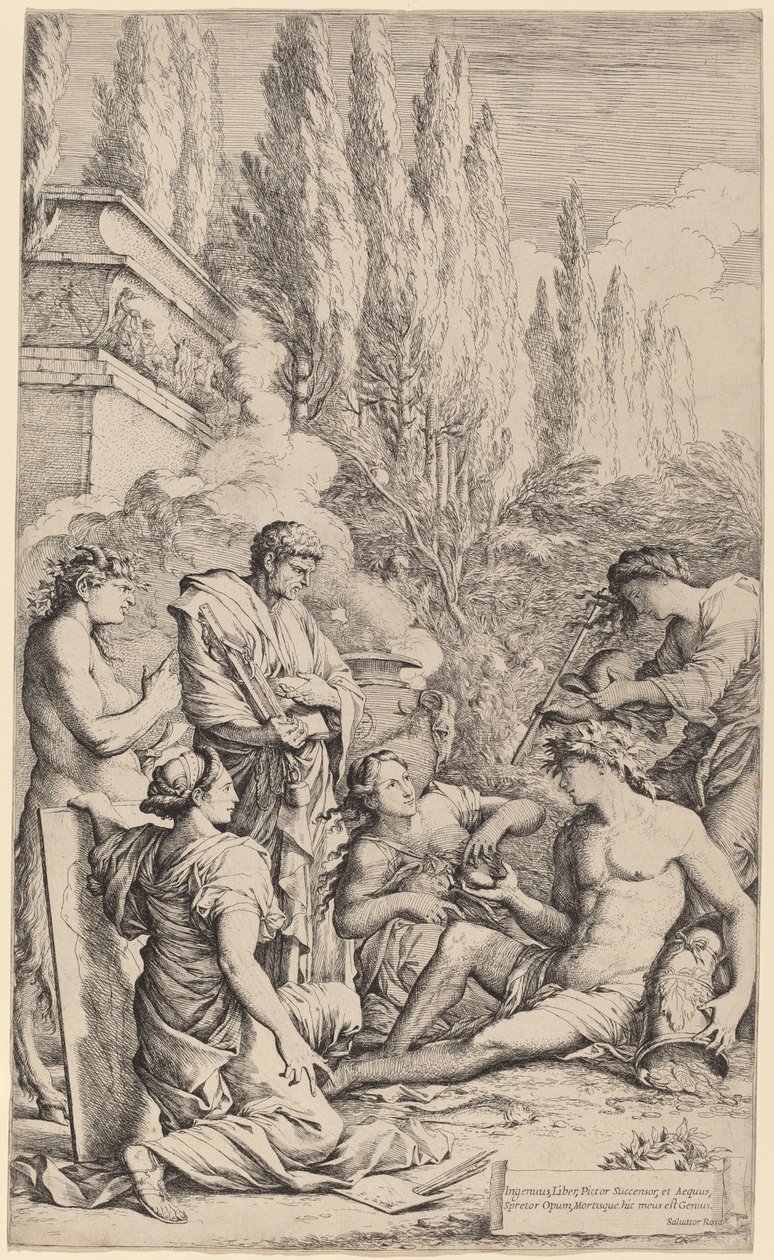 Salvator Rosan nero tekijältä Salvator Rosa