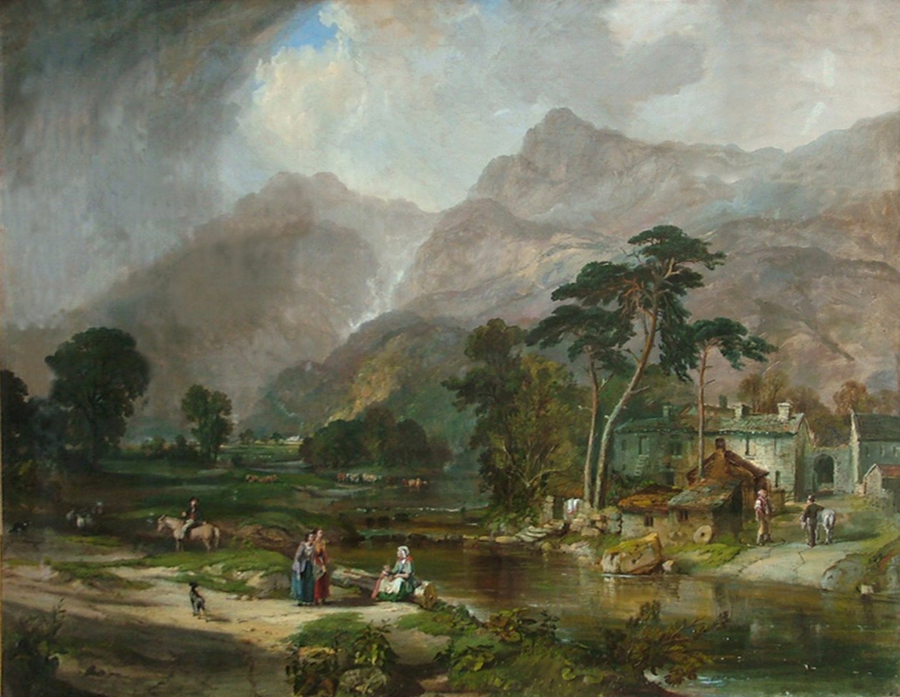 Borrowdale, 1846 tekijältä Samuel Bough