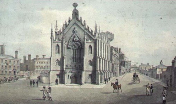 Castle Chapel, Dublin tekijältä Samuel Frederick Brocas