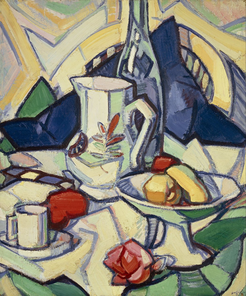 Asetelma tekijältä Samuel John Peploe