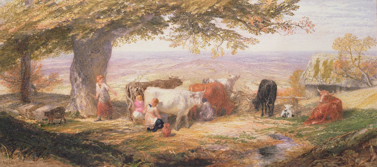 Lypsy pelloilla tekijältä Samuel Palmer