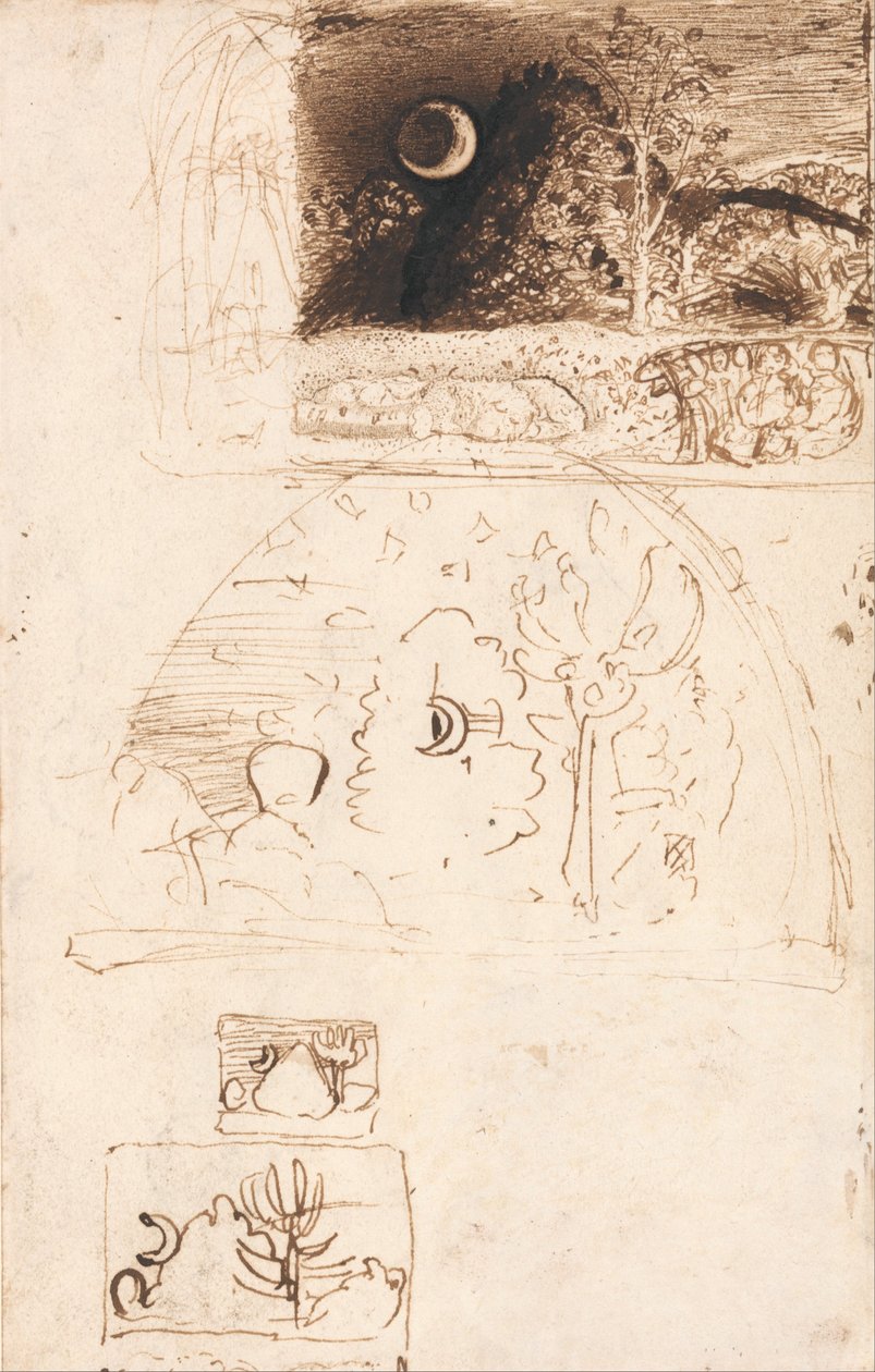 Puolikuu tekijältä Samuel Palmer