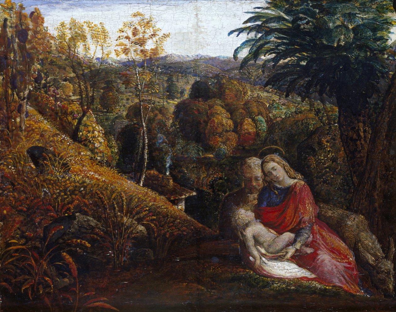 Loput lennossa Egyptiin tekijältä Samuel Palmer