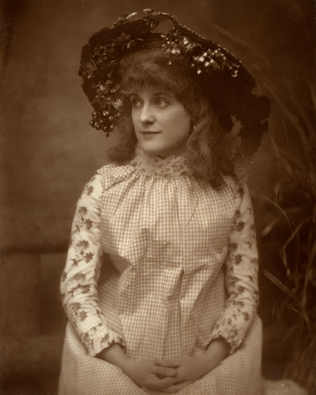 Minnie Palmer, yhdysvaltalainen näyttelijä, 1884 tekijältä Samuel A Walker