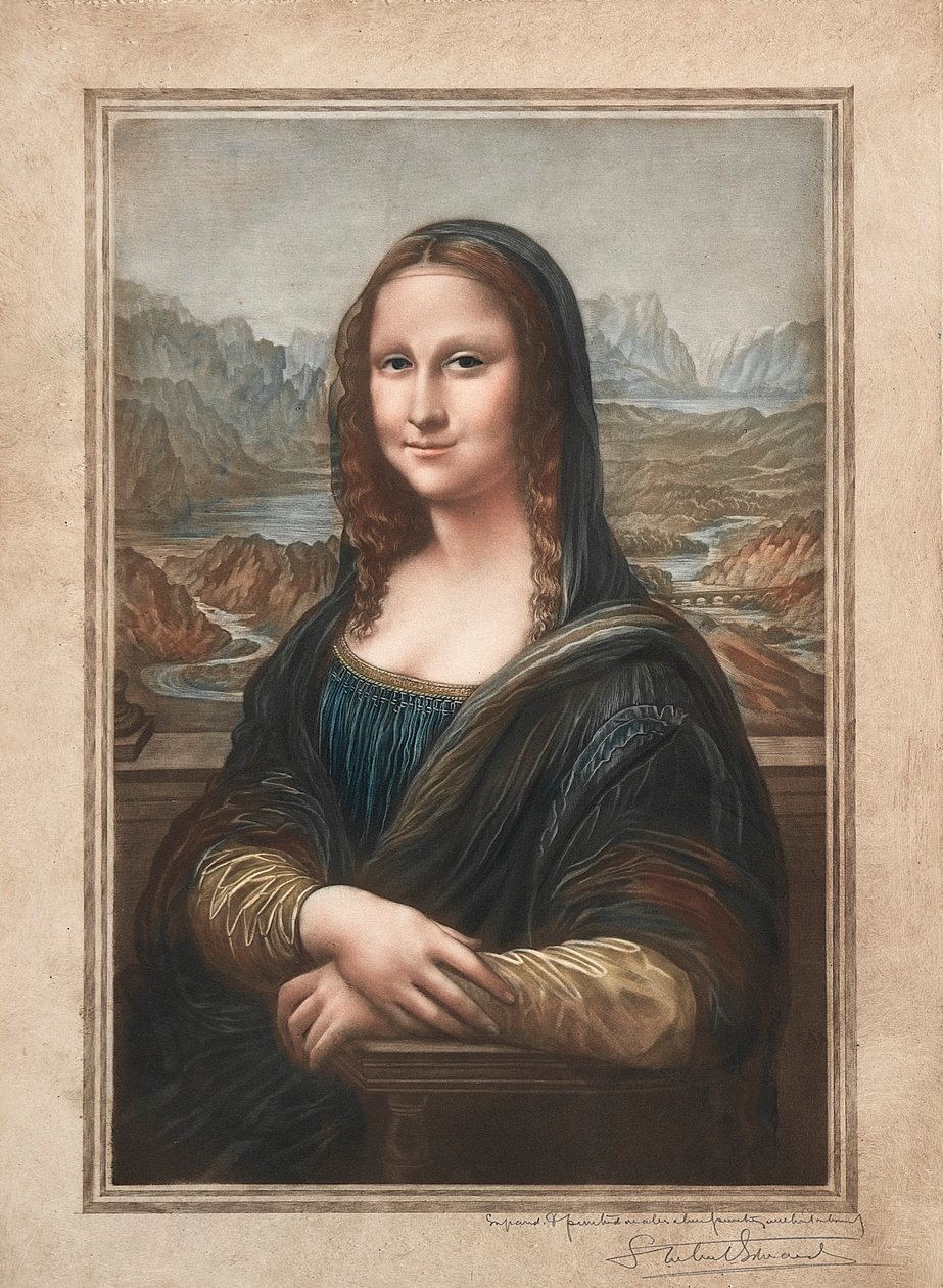 Mona Lisa, 1800-2000-luku. tekijältä Samuel Arlent Edwards