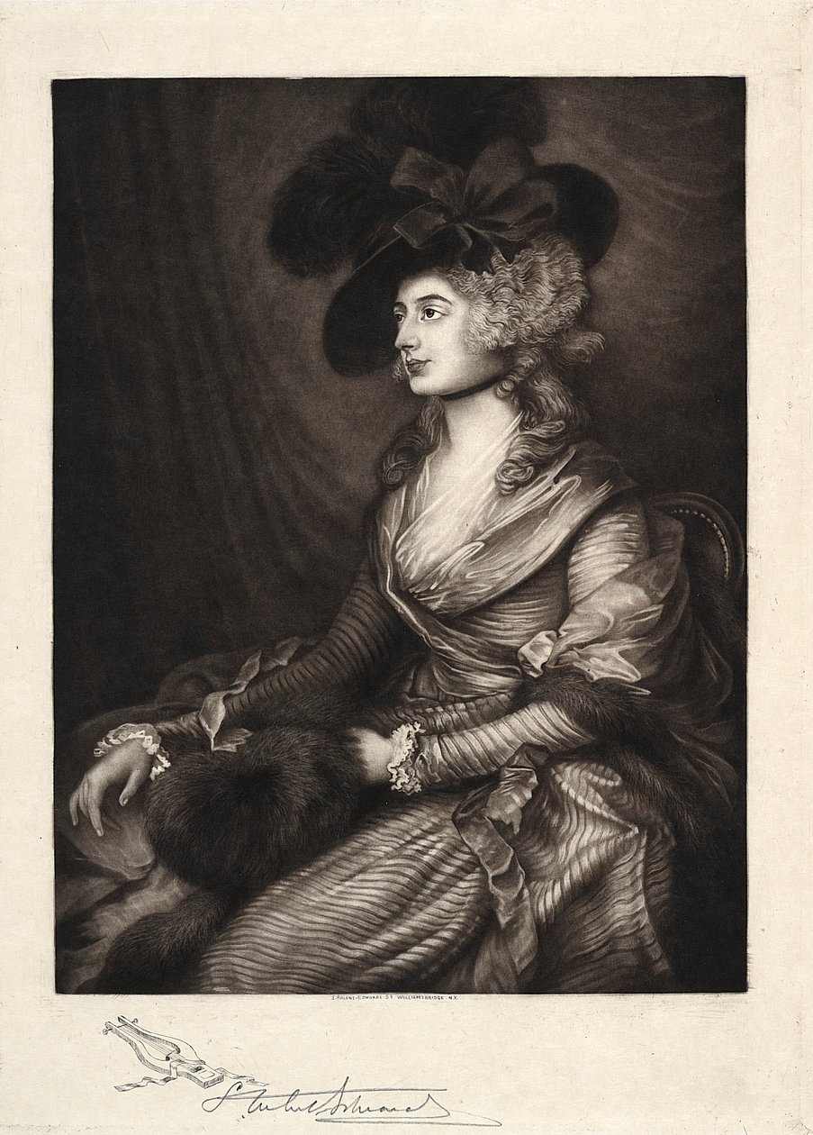 Rouva Sarah Siddons, 1800-1900-luku. tekijältä Samuel Arlent Edwards